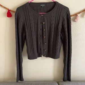 Button up sweater